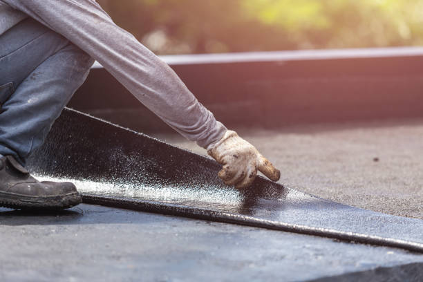 Professional Emergency Waterproofing technician working in Altoona, PA